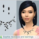 Sophie Necklace and Earrings by Severinka
