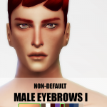 Male Eyebrows I by JS Boutique