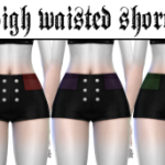 High Waisted Shorts by Hayny