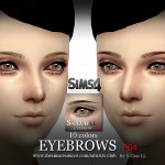 LL F04 Eyebrows by S-Club at TSR