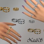 Multi Rings Set by NataliS at TSR