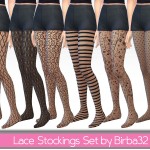 Lace Stockings by Birba32