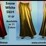 Snow White Skirt -Original Content-