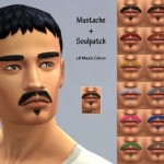 Soulpatch Mustache by Oepu