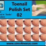 Toenail Polish Set 02 -Original Content-
