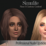 Professional Nude Lipsticks by Simulite