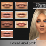 Detailed Nude Lipstick by Simulite