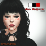 Wild Warpaint Set by Jell-O-Sims