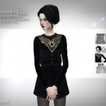 Short Embellished Dress/Tunic by Calliev Plays