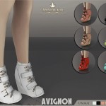 Avignon Boots by Madlen at TSR