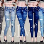 Denim Ripped Jeans N7 by JS Sims