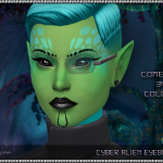 Cyber Alien Eyebrows by Srsly Sims