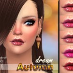Autumn Dream Lipstick by pinkzombiecupcakes at TSR