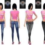 Replay Skinny Jeans by cutesims4