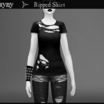 Ripped Shirt by Hayny