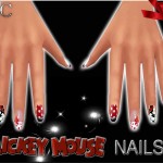 Mickey Mouse Nails by Pinkzombiecupcakes at TSR