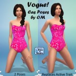 Vogue! Poses by orangemittens at S4S