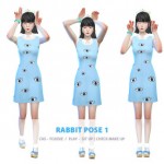 Rabbit Pose 1 by HESS