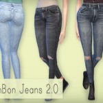 BonBon Jeans 2.0 by Simsrocuted