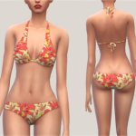 Pool Party Bikini by Veranka's TS4 Downloads
