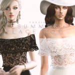 Summer Lace Top by Toksik