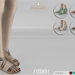 Semele Sandals by Madlen at TSR