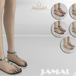Jamal Sandals by Madlen at TSR