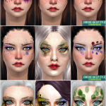Disco Diva Fantasy Eyeshadows by Jennisims
