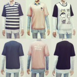 Layered Shirts by KK's Sims