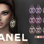 Chanel Earrings by Jomsims Creations