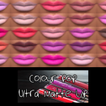 Color Pop Ultra Matte Lipsticks by Bernie's Simblr