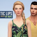 Realistic Lips by Sims on the Rope