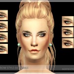 Eyebrow Style 04 by Serpentrogue at TSR