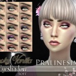 Smoky Vanilla Eyeshadow (Soft) by Pralinesims at TSR
