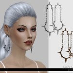 Glow Earrings by Leah_Lillith at TSR