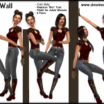 Up Against A Wall Pose Set -Original Content-