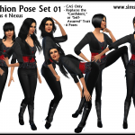 Funky Fashion Pose Set 01 -Original Content-