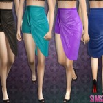 Side Split Skirt by Sims2fanbg at TSR