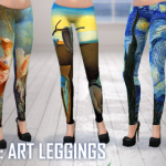 Art Leggings by Voodoolingsims