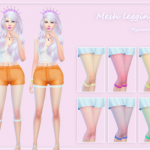 Mesh Leggings by Mysimslifefou