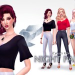 Night Party Tops by manueapinny
