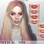 Lipstick No1 by Fashion Royalty Sims at TSR