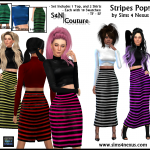 Stripes Pop! – S4N | Couture -