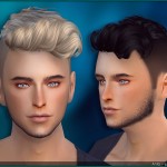 Cool Sims' Darko Hair by Alesso at TSR
