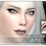Classic Wing Eyeliner Amelia by Screaming Mustard at TSR