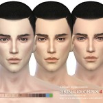 Default Replacement Skin Colors by S-Club at TSR