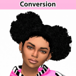 Mochasims Curly Puff Conversion by Ebonixsims
