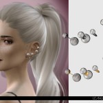 Perla Earrings by Leah_Lillith at TSR