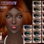 Lace Eyeshadow by RemusSirion at TSR