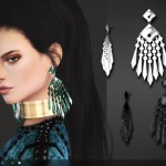 Reckless Earrings by Toksik at TSR